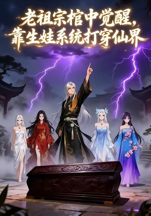 老祖宗棺中觉醒，靠生娃系统打穿仙界 2026 短剧 海报