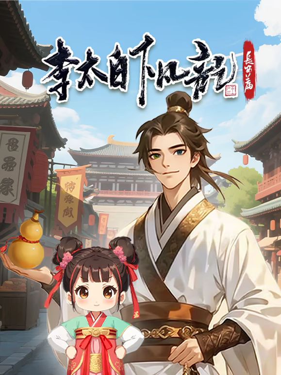 李太白下凡记：长安篇 动态漫画 第一季 2025 动漫 海报