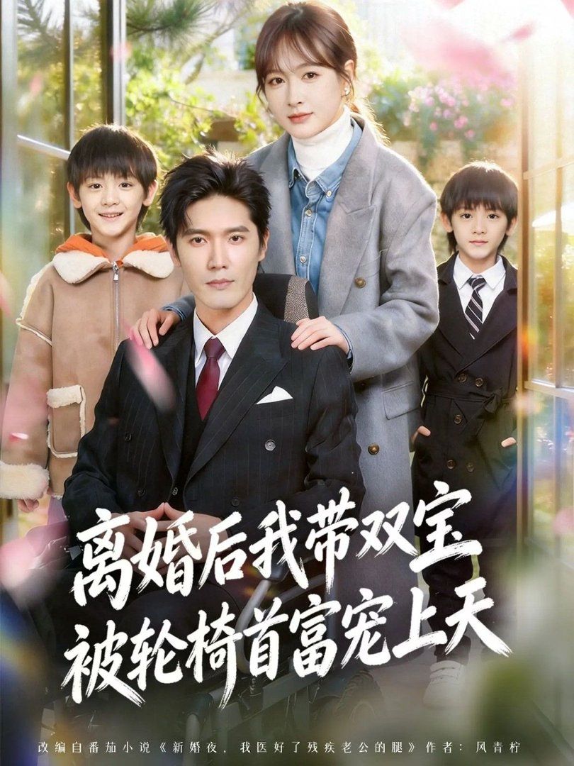 离婚后我带双宝被轮椅首富宠上天（离婚后，我被轮椅首富宠上天） 2026 短剧 海报
