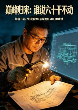 巅峰归来：谁说六十干不动 2026 短剧 海报