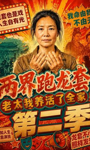 两界跑龙套，老太我养活了全家第二季 2026 短剧 海报