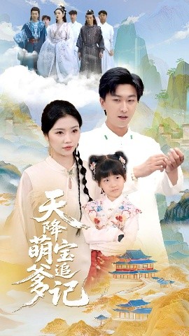 天降萌宝追爹记 短剧 海报
