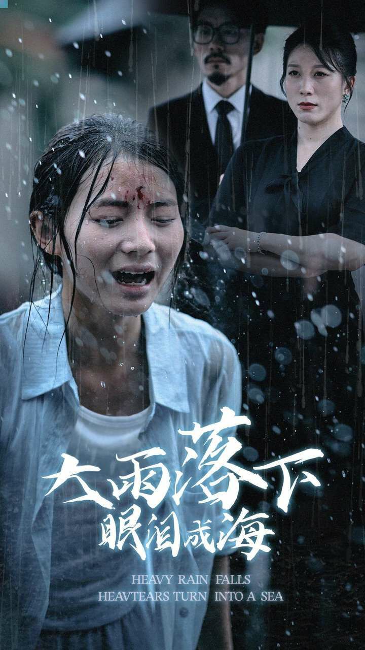 大雨落下眼泪成海 2024 短剧 海报