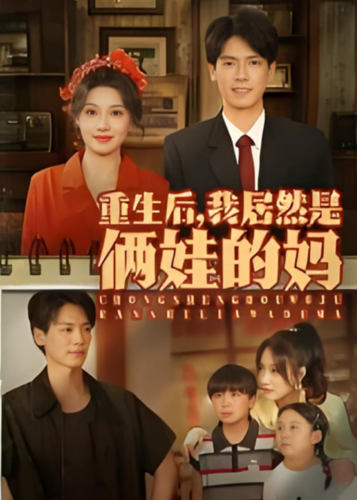 重生后我居然是俩娃的妈 2025 短剧 海报