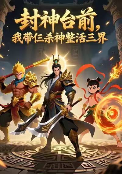 封神台前，我带仨杀神整活三界 2026 短剧 海报