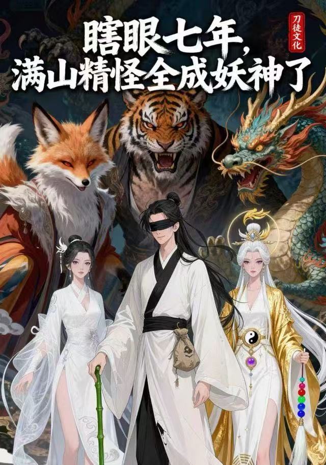 瞎眼七年，满山精怪全成妖神了 2026 短剧 海报