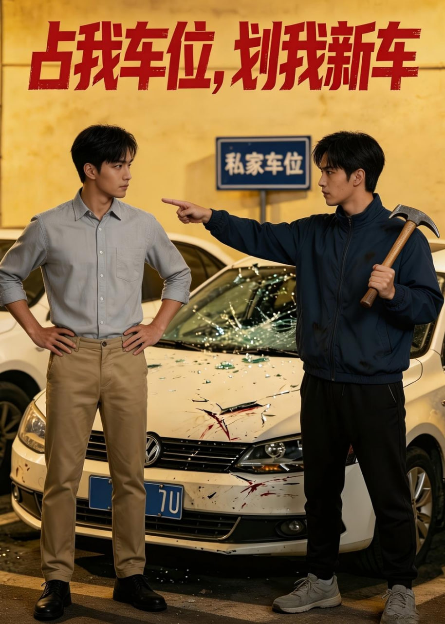 占我车位，划我新车 2026 短剧 海报
