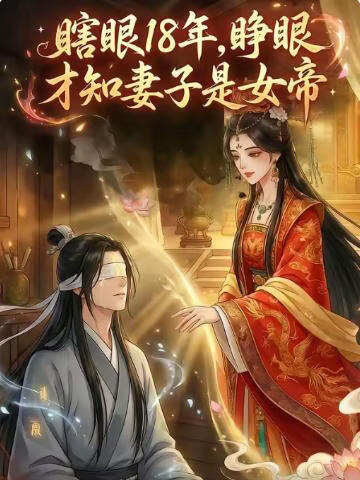 瞎眼18年，睁眼才知妻子是女帝 2026 短剧 海报
