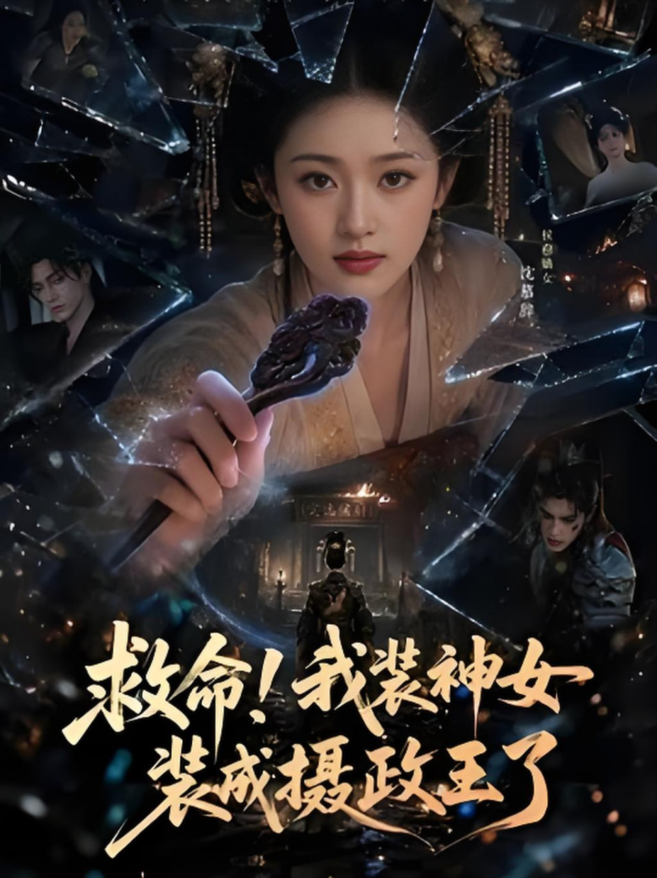 救命！我装神女装成摄政王了 2026 短剧 海报