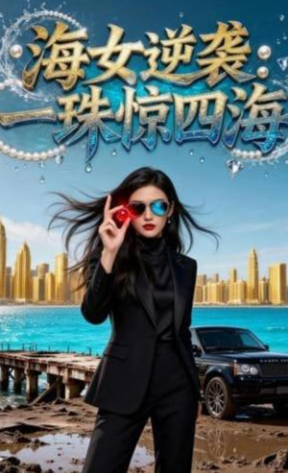 海女逆袭：一珠惊四海 2026 短剧 海报