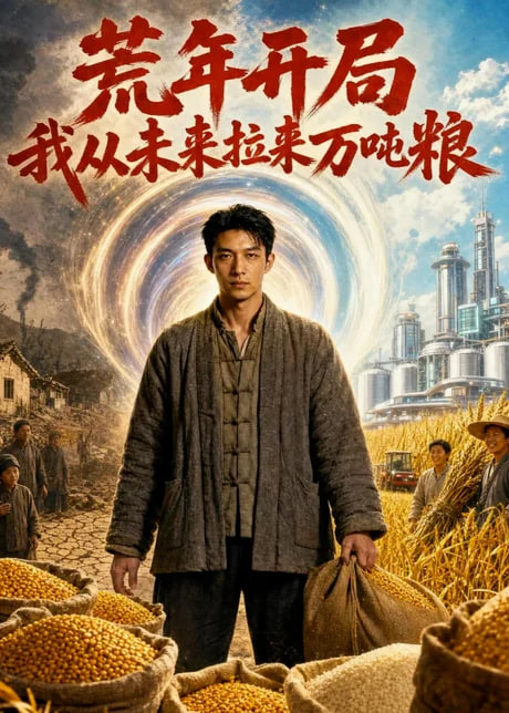 荒年开局：我从未来拉来万吨粮 2026 短剧 海报