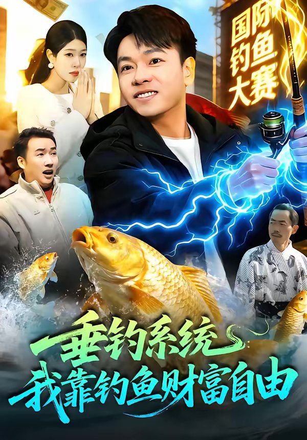 垂钓系统：我靠钓鱼财富自由 2026 短剧 海报