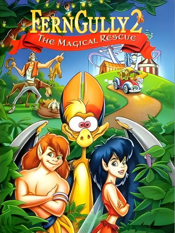 芬格林 最后的雨林2：魔法救援 1998 电影 海报