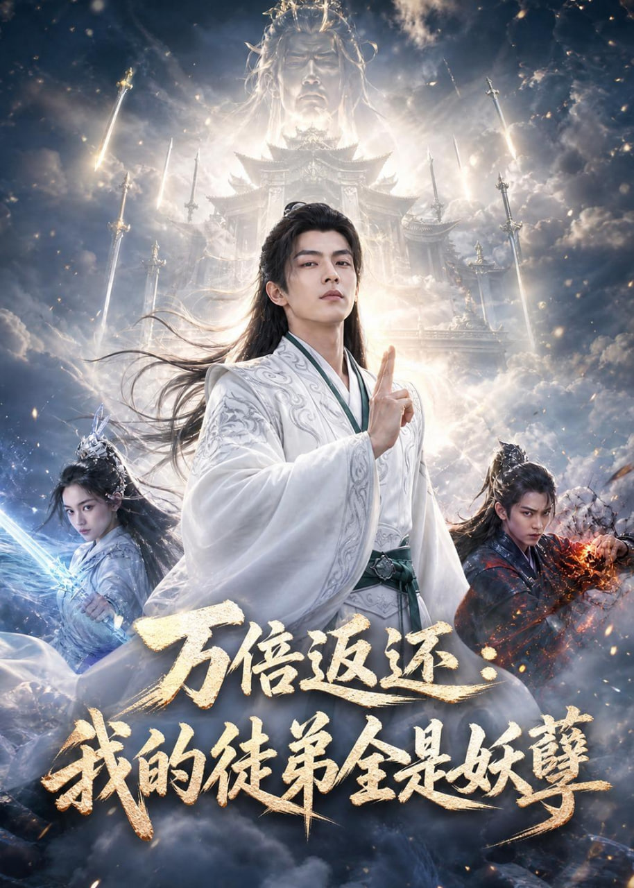 万倍返还：我的徒弟全是妖孽 2026 短剧 海报