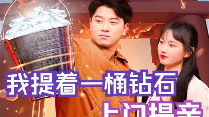 我提着一桶钻石上门提亲 2024 短剧 海报