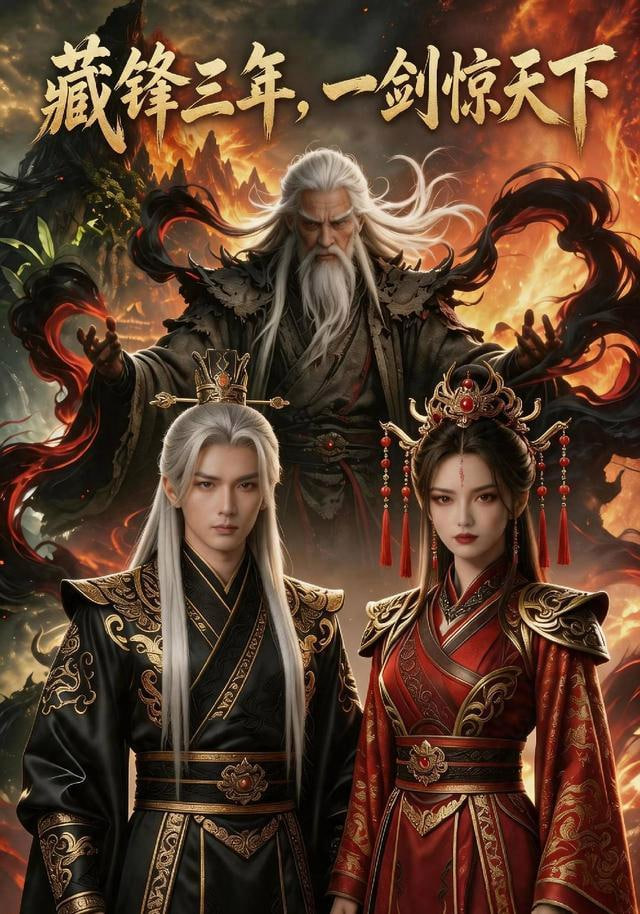 藏锋三年，一剑惊天下 2026 短剧 海报