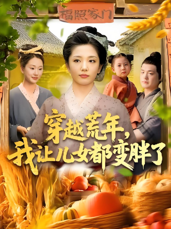 穿越荒年我让儿女都变胖了 2025 短剧 海报