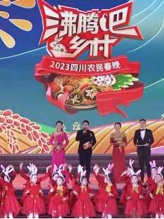 四川卫视 “沸腾吧！乡村” 2023四川农民春晚 2023 综艺 海报