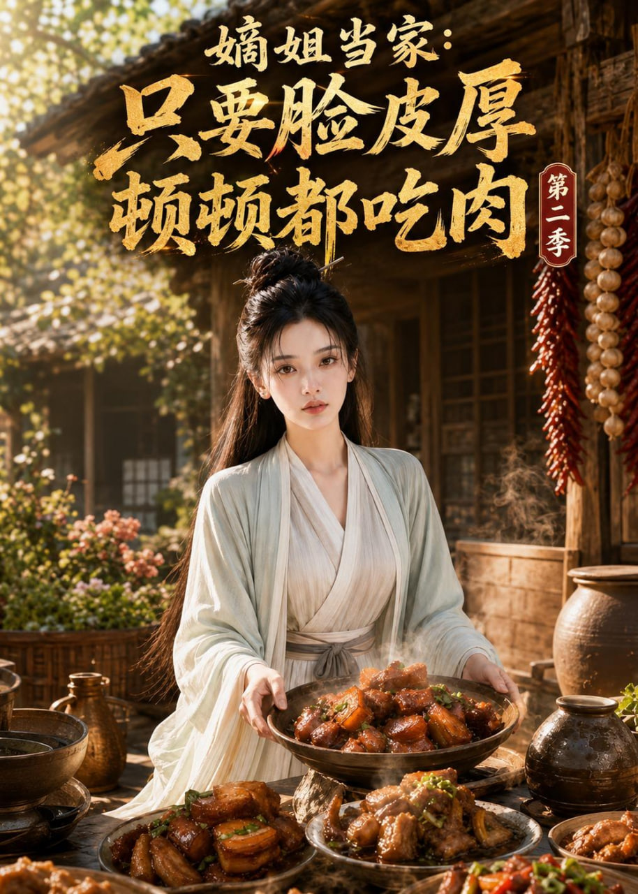 嫡姐当家：只要脸皮厚顿顿都吃肉第二季 2026 短剧 海报