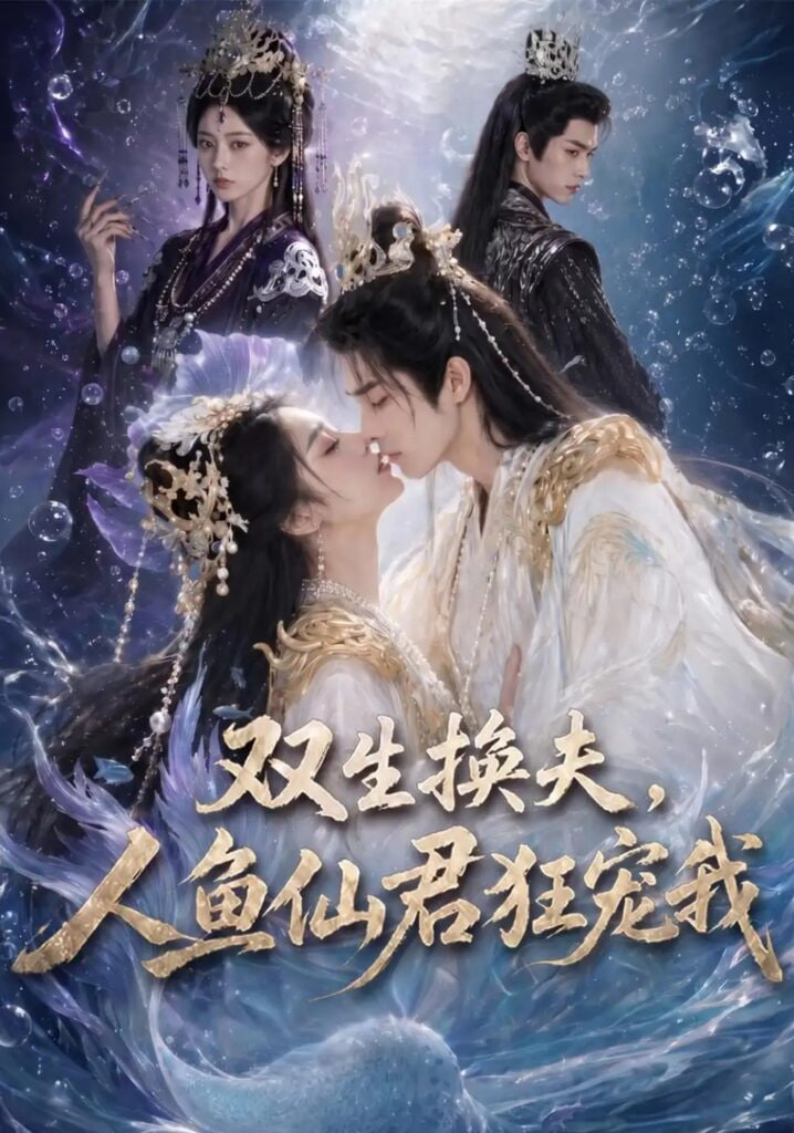 双生换夫，人鱼夫君狂宠我 2026 短剧 海报